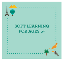 Load image into Gallery viewer, Petit Collage Trivia Card - Our World