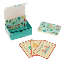 Load image into Gallery viewer, Petit Collage Trivia Card - Our World