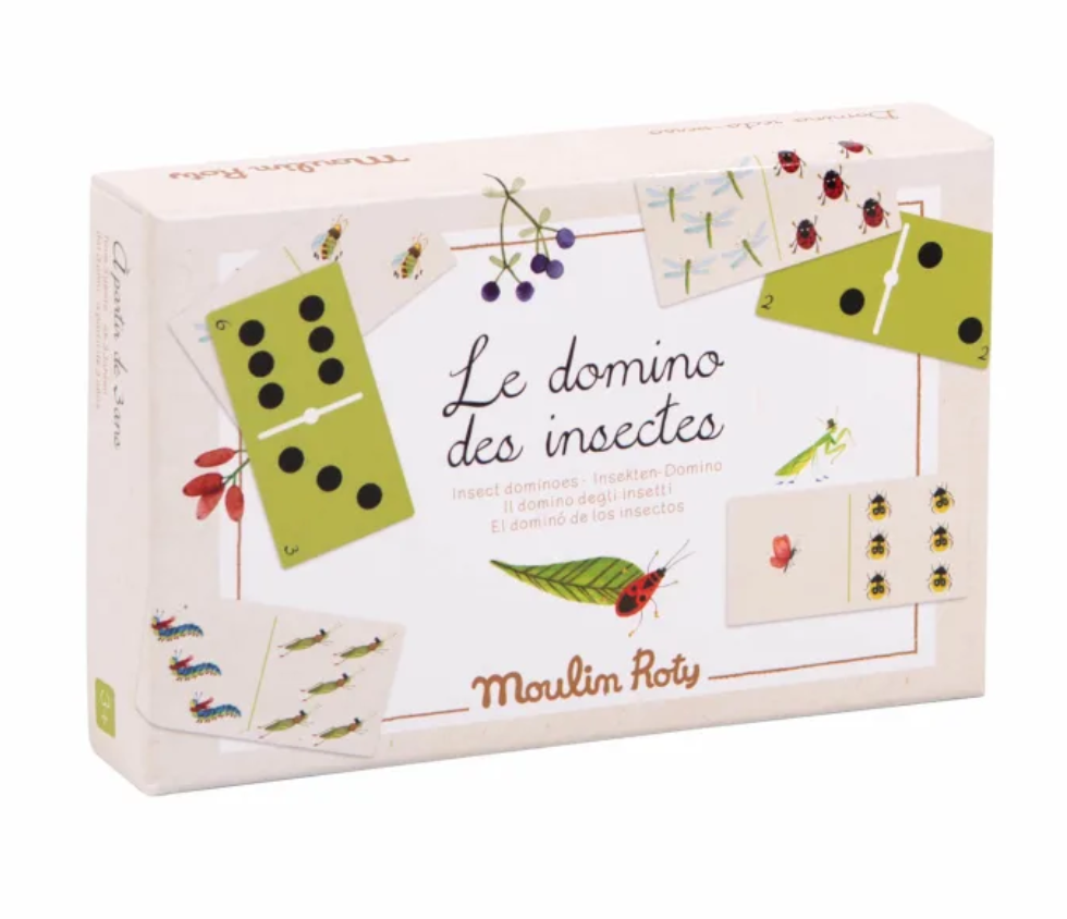 Moulin Roty Les Jardin Insect Dominoes
