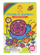 Load image into Gallery viewer, Tiger Tribe Colour By Numbers Rainbow Garden