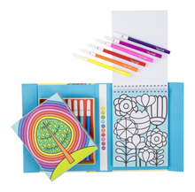 Load image into Gallery viewer, Tiger Tribe Colour By Numbers Rainbow Garden