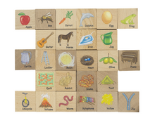 Load image into Gallery viewer, Freckled Frog ABC Blocks