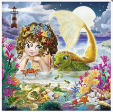 Load image into Gallery viewer, Ravensburger 3 X 49 Piece Charming Mermaids Puzzle