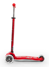 Load image into Gallery viewer, Micro Maxi Deluxe Scooter - Red LED

