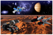 Load image into Gallery viewer, Space Race: Build Your Own Robots & Spaceships with Lego Bricks