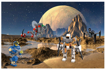 Load image into Gallery viewer, Space Race: Build Your Own Robots & Spaceships with Lego Bricks