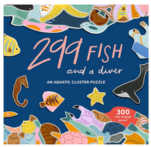 Load image into Gallery viewer, Laurence King 299 Fish and a Diver Puzzle 300 Piece
