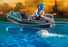Load image into Gallery viewer, Playmobil Police Jetpack 70782
