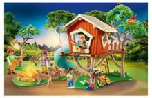 Load image into Gallery viewer, Playmobil Treehouse with Slide 71001