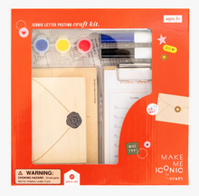 Load image into Gallery viewer, Make Me Iconic Post Box Letter Craft