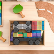 Load image into Gallery viewer, Connetix Rainbow Transport - 50 Pieces