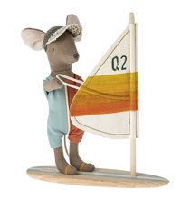Load image into Gallery viewer, Maileg Beach Mouse Surfer Big Brother