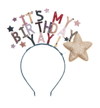 Load image into Gallery viewer, Mimi & Lula It's My Birthday Headress