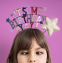 Load image into Gallery viewer, Mimi & Lula It's My Birthday Headress