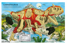 Load image into Gallery viewer, Usborne Build Your Own T Rex & Other Dinosaurs Sticker Book