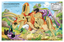 Load image into Gallery viewer, Usborne Build Your Own T Rex & Other Dinosaurs Sticker Book