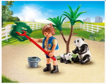 Load image into Gallery viewer, Playmobil Panda Caretaker Carry Case 70105