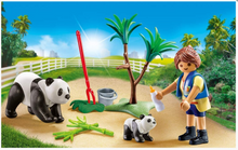 Load image into Gallery viewer, Playmobil Panda Caretaker Carry Case 70105