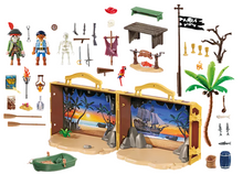 Load image into Gallery viewer, Playmobil Take Along Pirate Island 70150