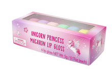 Load image into Gallery viewer, Pink Poppy Unicorn Princess Macaron Lipgloss