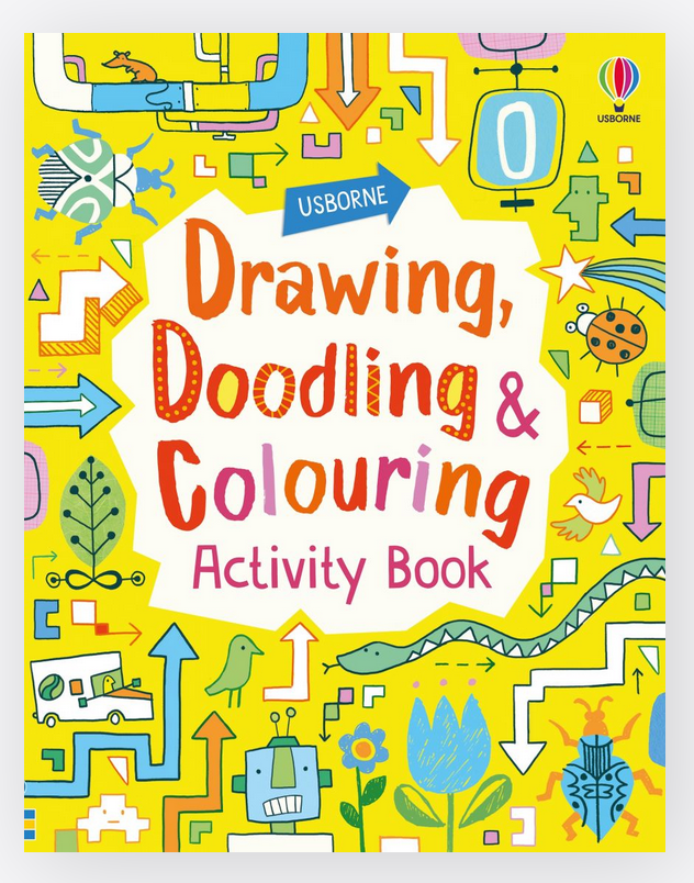 Usborne Drawing Doodling & Colouring Activity Book