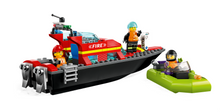 Load image into Gallery viewer, Lego City Fire Rescue Boat 60373