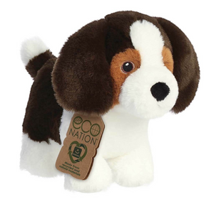 Eco Nation Beagle Dog Plush