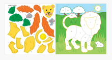 Load image into Gallery viewer, First Colour By Sticker Book Wild Animals