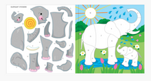 Load image into Gallery viewer, First Colour By Sticker Book Wild Animals