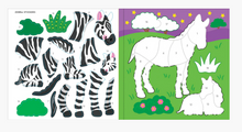 Load image into Gallery viewer, First Colour By Sticker Book Wild Animals