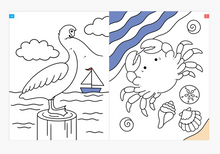 Load image into Gallery viewer, Animals Dot to Dot & Colouring Book