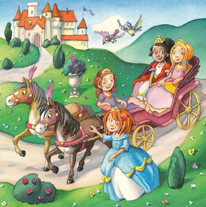 Ravensburger - Little Princesses 3 X 49 Piece Puzzle