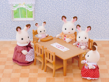 Load image into Gallery viewer, Sylvanian Families Table & Chairs