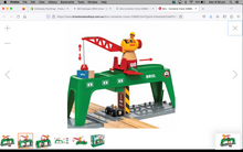 Load image into Gallery viewer, Brio Container Crane 33996