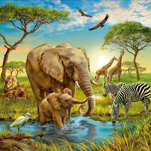 Ravensburger 3 X 49 Piece Animals of the Earth Puzzle