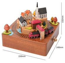 Load image into Gallery viewer, Wooderful Life Autumn Train Music Box