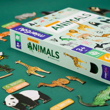 Load image into Gallery viewer, Mier Edu All about Animals Magnetic puzzle
