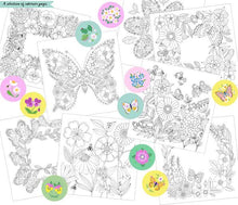 Load image into Gallery viewer, The Colouring Book of Cards & Envelopes - Flowers and Butterflies