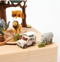 Load image into Gallery viewer, Wooderful Life African Safari Music Box