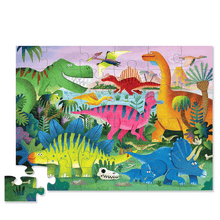 Load image into Gallery viewer, Crocodile Creek Dino land 36 piece Floor Puzzle
