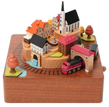 Load image into Gallery viewer, Wooderful Life Autumn Train Music Box