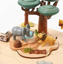 Load image into Gallery viewer, Wooderful Life African Safari Music Box