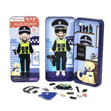 Load image into Gallery viewer, Travel Magnetic Puzzle Box - Police officer