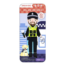Load image into Gallery viewer, Travel Magnetic Puzzle Box - Police officer