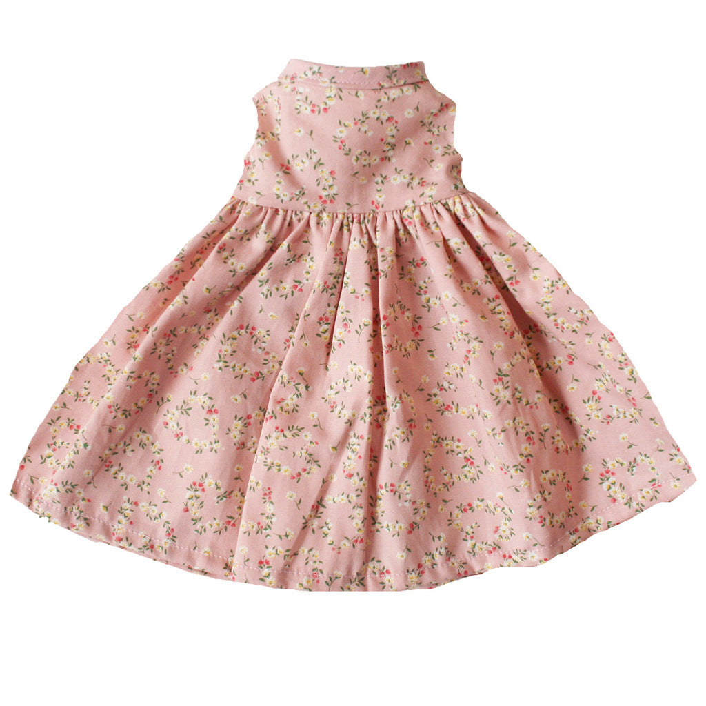 Alimrose Large Doll Dress (40-45cm) Posy Heart