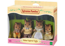 Load image into Gallery viewer, Sylvanian Families Walnut Squirrel Family