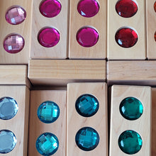 Load image into Gallery viewer, Papoose Wooden Full Double Gem Set of Blocks
