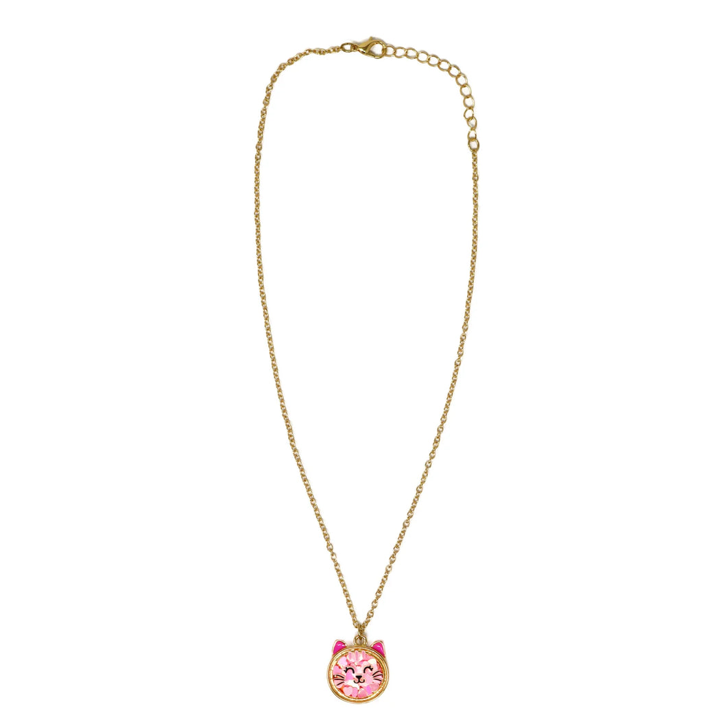 Pink Poppy Dreamland Animal Necklace