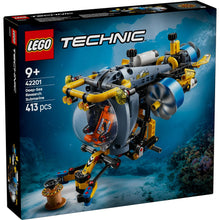 Load image into Gallery viewer, Lego Technic Deep Sea Research Submarine 42201
