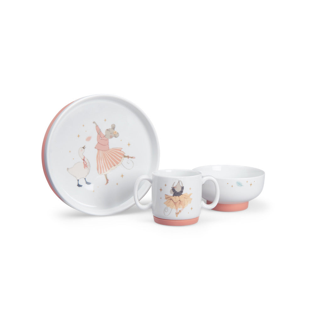 Moulin Roty - Ecole de Danse - Porcelain Dish Set
